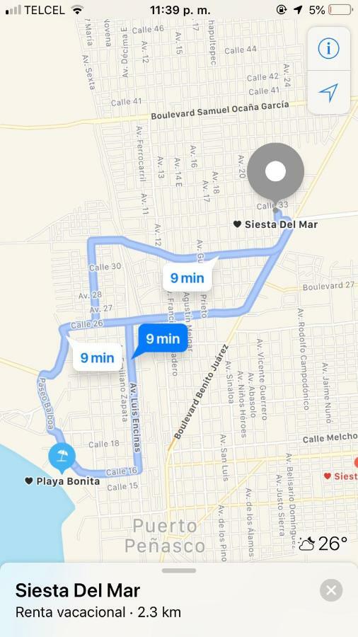 Apartamento Siesta Del Mar Apartment ปูแอร์โตเปญาสโก ภายนอก รูปภาพ